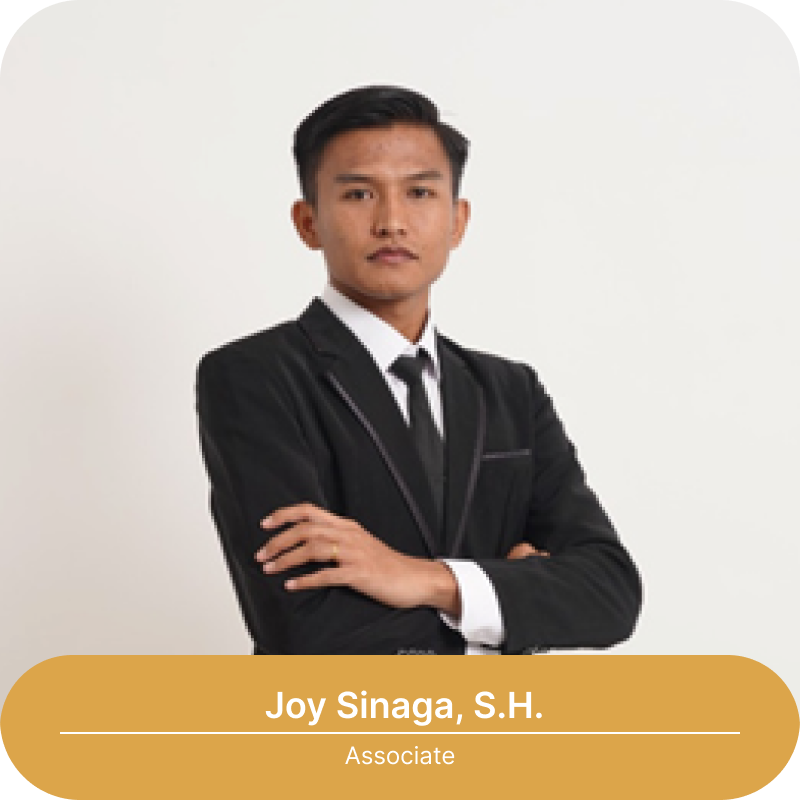 joy sinaga, s.h.